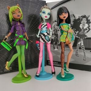 Monster High™ Dawn Of The Dance™ Assortment 2009 ♡ G1 ♡Firstwave 3pk